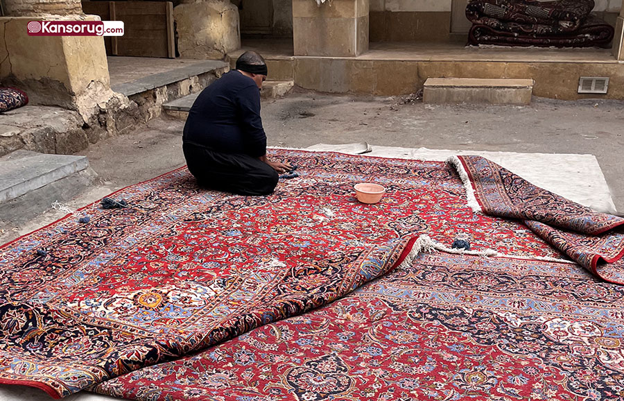 Important principles in washing and maintaining handmade carpets
