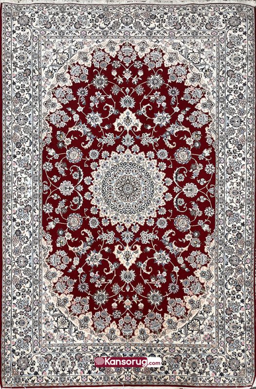 Nain Carpet 200 by 300 cm Red 9La
