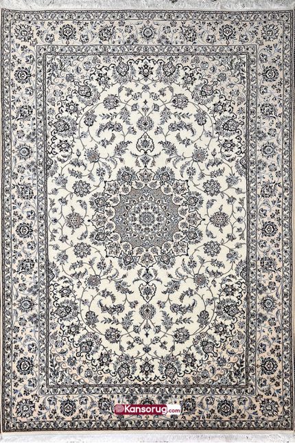 Nain Carpet 6 Meters White 9La