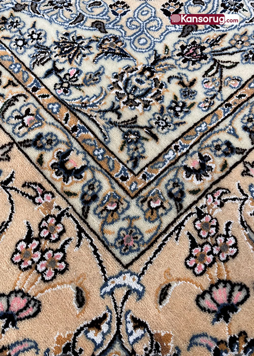 Nain Carpet 9 Meters White Akhavan Design 9 La