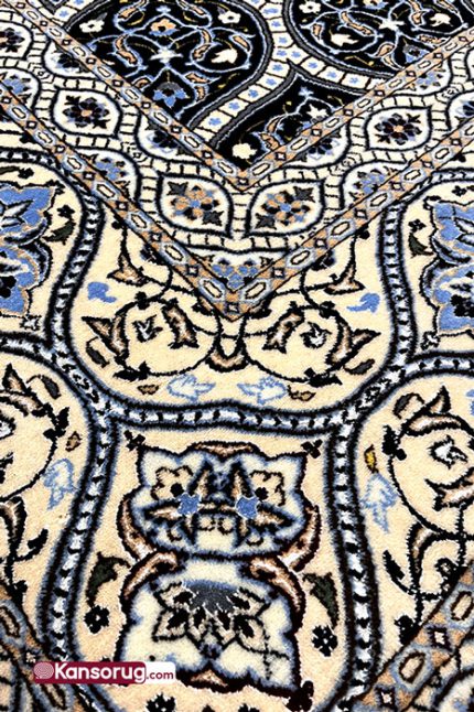 Nain Carpet 6 Meters Dome Design Dark Blue 6La