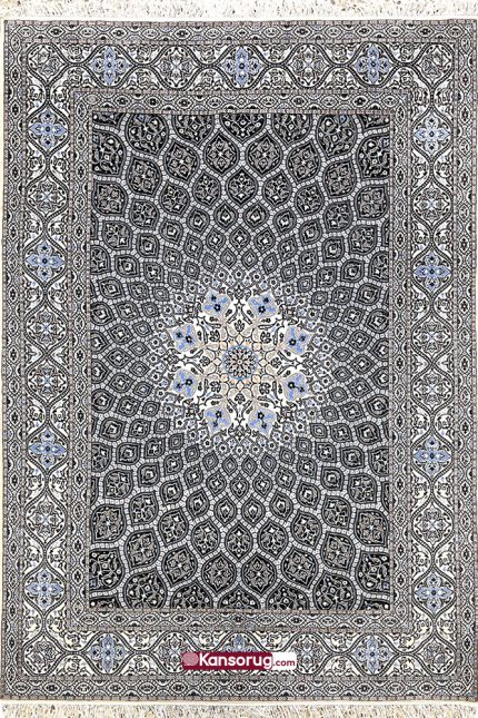 Nain Carpet 6 Meters Dome Design Dark Blue 6La