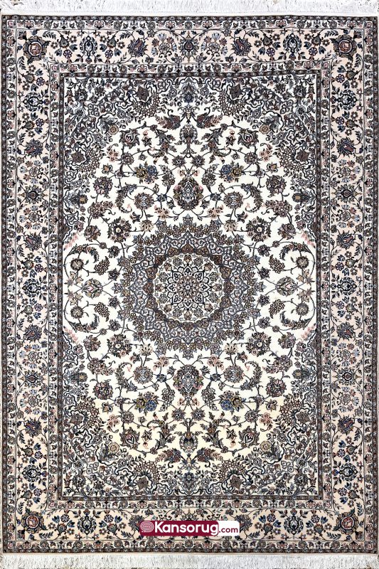 Persian Nain Carpet Six Meters 9La
