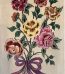 Persian Nain Tableau Rug Flower Design 6La